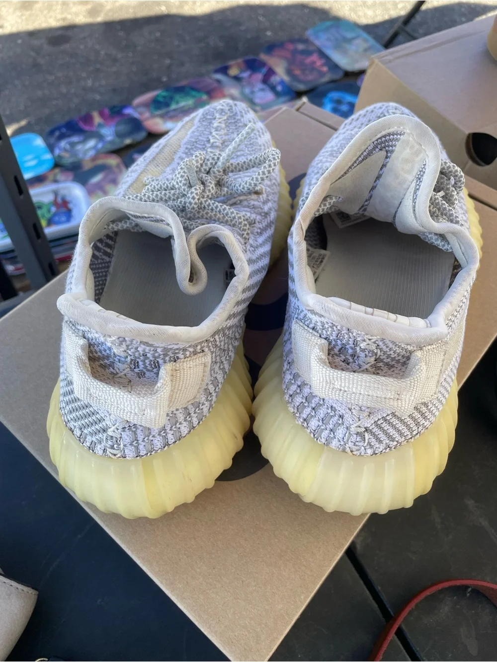 Yeezy 350 V2 Static Non-Reflective • Size 4.5 • Original Box • Authentic